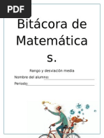 Bitácora de Matemáticas