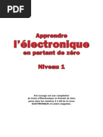 Apprendre l&#39 Electronique en Partant de Zéro - Niveau 1 - Leçons 01 À 28 PDF