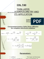 Thin-Layer Chronoamperometry and Its Application