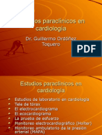 Paraclinicos en Cardiologia Geriatrica