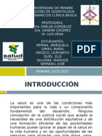 Políticas de Salud Panamá 2010-2015