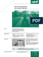 GB 3.8 Open Channel Flumes Datasheet 0704