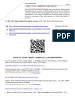 Lab 9 6 3 Eigrp Troubleshooting Lab Answers