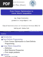 LMI-Linear Matrix Inequality