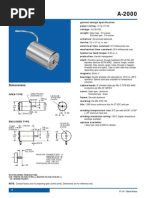 Globe Motor Spec Sheet