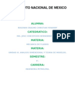 Unidad 3 Analisis Dimensional y Teoria de Modelos