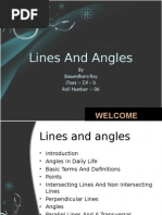 Lines and Angles