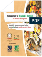 Management of Recyclable Material For Lebanese Municipalities