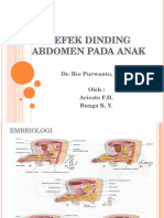 Defek Dinding Abdomen Anak