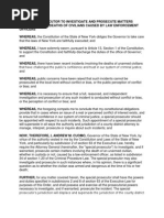 A Special Prosecutor To Investigate and Prosecute Matters Relating To The Deaths of Civilians Caused by Law Enforcement Officers