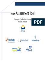 Risk Assessment Tool Manual