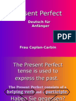 German - Present Perfect