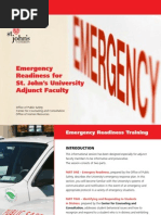 Emergency Readiness