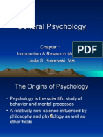 Psych 100 Chapter 1