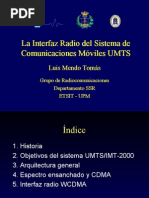 La Interfaz Radio Del Sistema de Comunicaciones