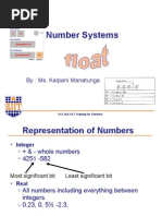 Number Systems: By: Ms. Kalpani Manatunga