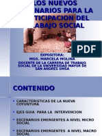 El Trabajo Social en La Nueva Coyuntura Potosi