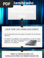 Alambrado y Canalizaciones