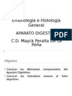 Histo-Embriologia Aparato Digestivo