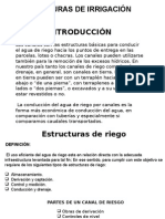 Estructuras de Irrigacion