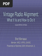 Vintage Radio Alignment