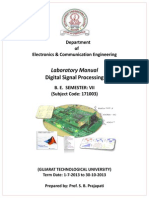 DSP Lab Manual GEC Dahod 1