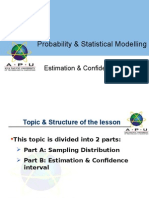 PSM Estimation Confidence Interval