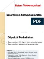 3.1 Dasar Sistem Komunikasi Analog Rev 1