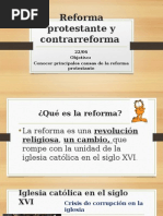 Reforma y Contrarreforma Protestante