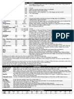 GC GURPS Combat Crib Sheet