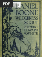 White - Daniel Boone Wilderness Scout (1922)