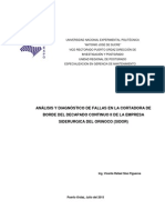 Análisis y Diagnóstico de Fallas en La Cortadora de Borde Del Decapado Continuo Ii de La Empresa Siderurgica Del Orinoco (Sidor)