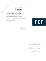 Tarea Semana 1 Toma de Deciones Casos Empresariales.