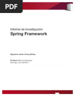 Informe Spring: Funcionalidades y Características