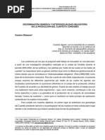 Discriminacion Generica PDF