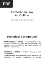 Corporation Law Outline