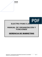 Electro Puno S.A.A. Manual de Organización y Funciones