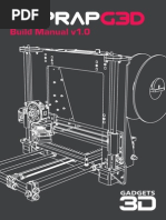 RepRapG3D Build Manual en