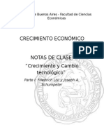 NC - Cambio Tecnologico I Listy y Schumpeter