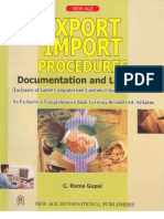 C Rama Gopal Export - Import - Procedures