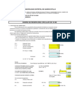 Diseño Estructural Reservorio 10 m3 Comuche