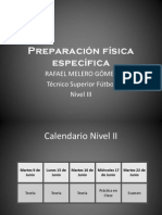 Preparación Física Específica