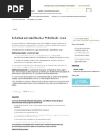 Solicitud de Habilitación - Trámite de Inicio - Buenos Aires Ciudad - Gobierno de La Ciudad Autónoma de Buenos Aires