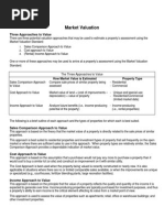 3 Approaches To Value Factsheet