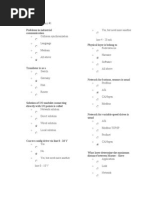 Industrial Networks, Quiz #1