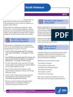 Yv-Factsheet-A Violence Fact Sheet