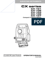 Manual de Estacion Total Sokkia CX