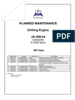 Planned Maintenance Manual - Book - Engine Drilling 3512c