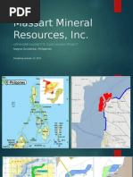 Offshore Black Sand Mining in The Pihilippines Massart Hongkong Presentation - Updated 07042015