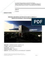 Memoria Descriptiva de Proyecto para El Edificio PDF